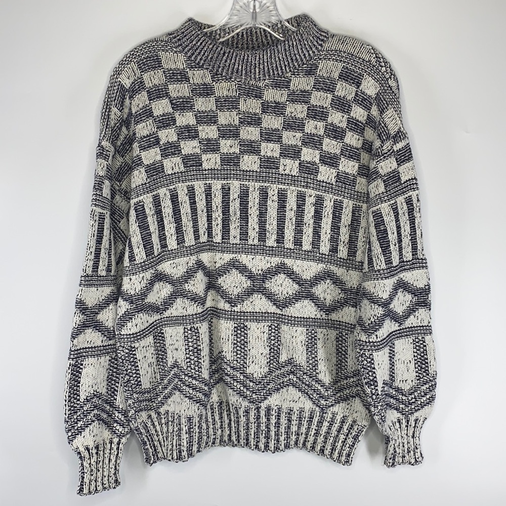 Vintage Stuart Hughes Gray Sweater Medium